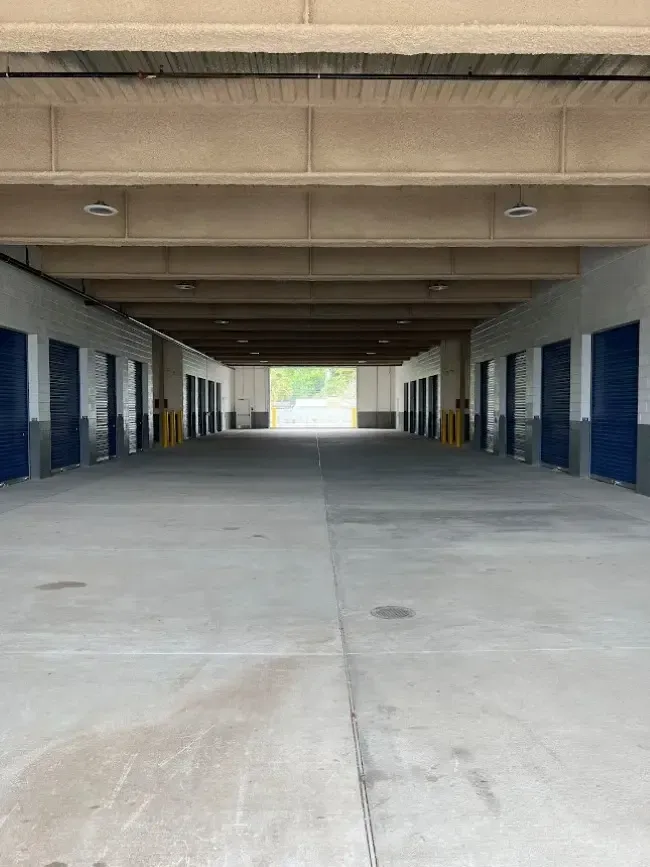 Covered storage units