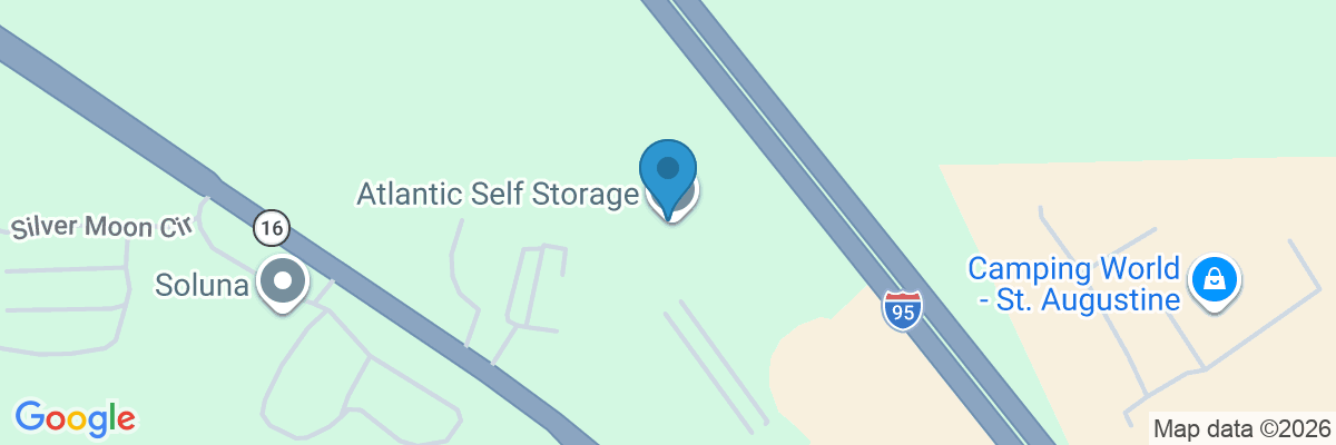 Map showing facility locations