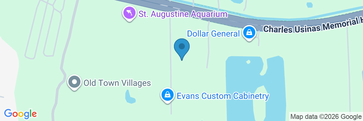 Map showing facility locations