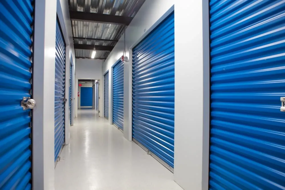 Interior units at Atlantic Self Storage in St. Augustine, Florida