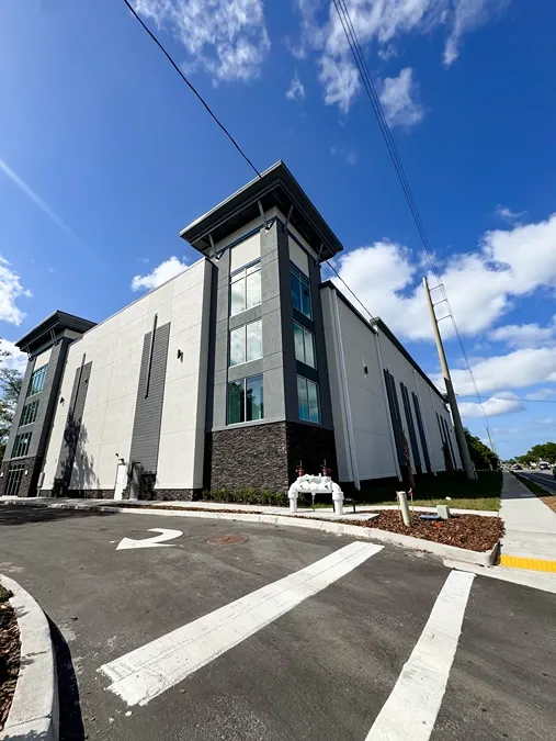 Exterior of Atlantic Self Storage St. Augustine Wildwood facility.