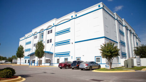 Exterior of the Faye Self Storage Facility of Atlantic Self Storage