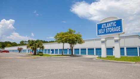 Amplious exterior at Atlantic Self Storage