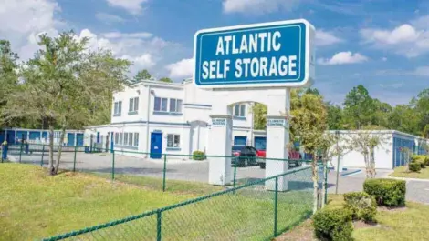 Front entrance of Normandy & 103rd Atlantic Self Storage, in Jacksonville