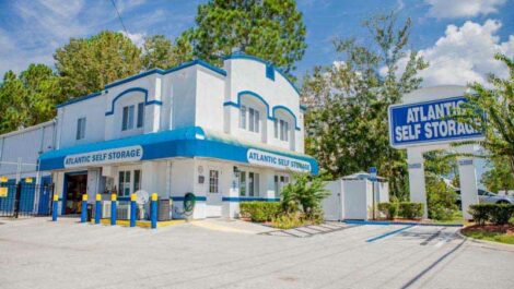 Exterior of the Sunbeam Self Storage facility of Atlantic Self Storage